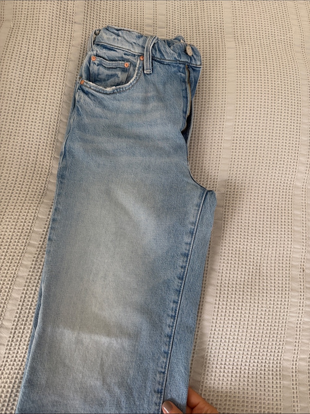 MOTHER The Rambler Zip Flood Jeans in Reelin’ In The Fun - Picture 4 of 5